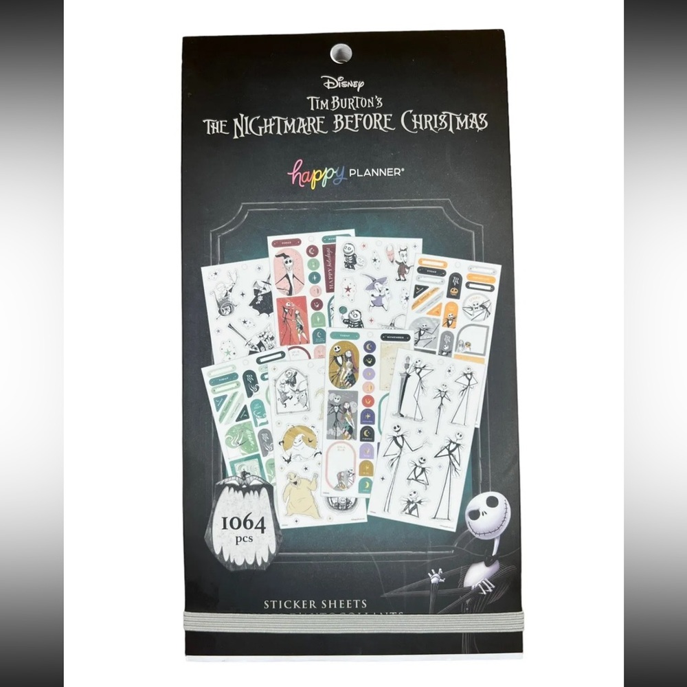 Disney The Nightmare Before Christmas The Happy Planner Book 1064 Stickers